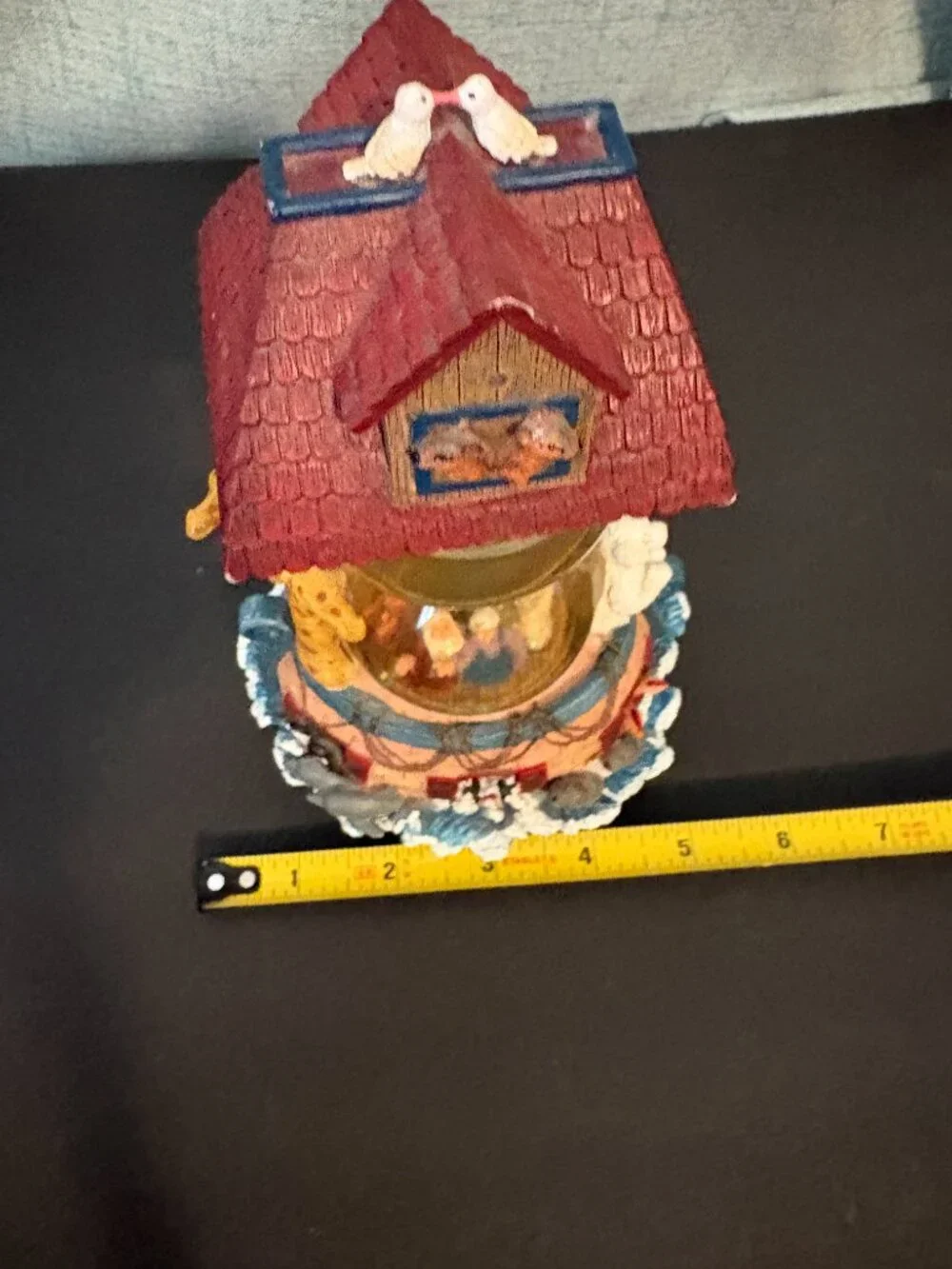 Noah's Ark Musical Double Snow Globe